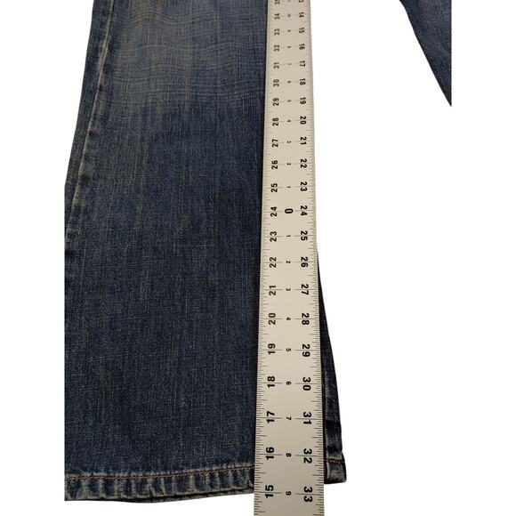 Vintage Guess Button Fly Cargo Jeans Mens ~ 34 /32 Y2K Wide Leg Baggy - Picture 12 of 14